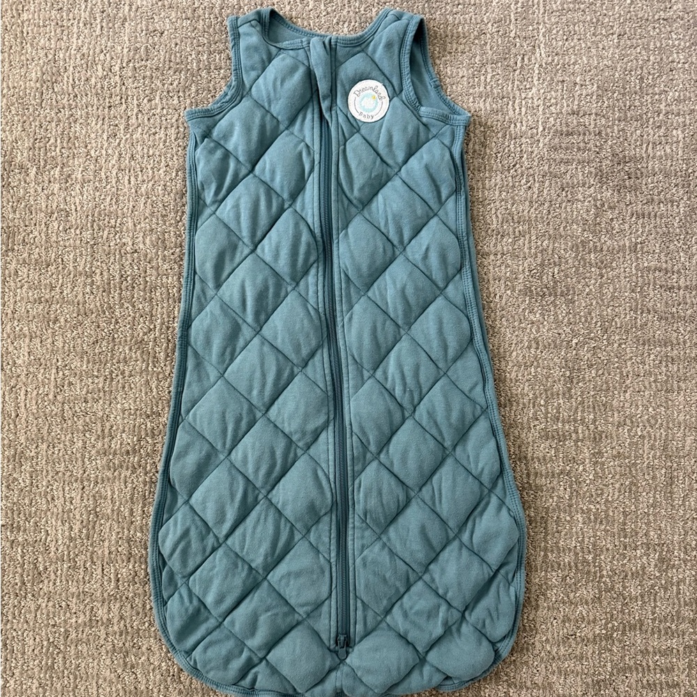 Dreamland Baby Blue Weighted Medium Sleep Sack 6-12MTHS
